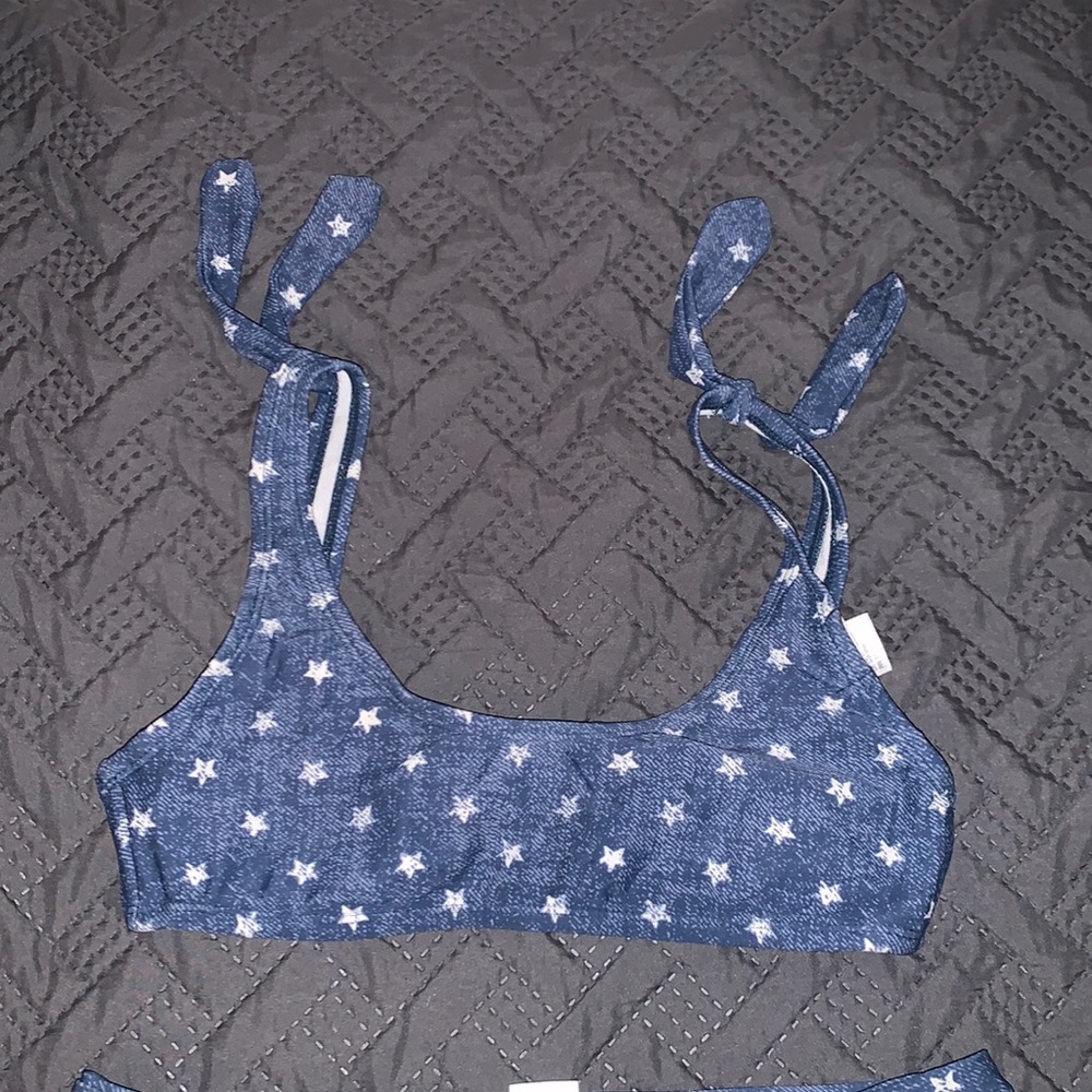 True craft blue star swimsuit size small